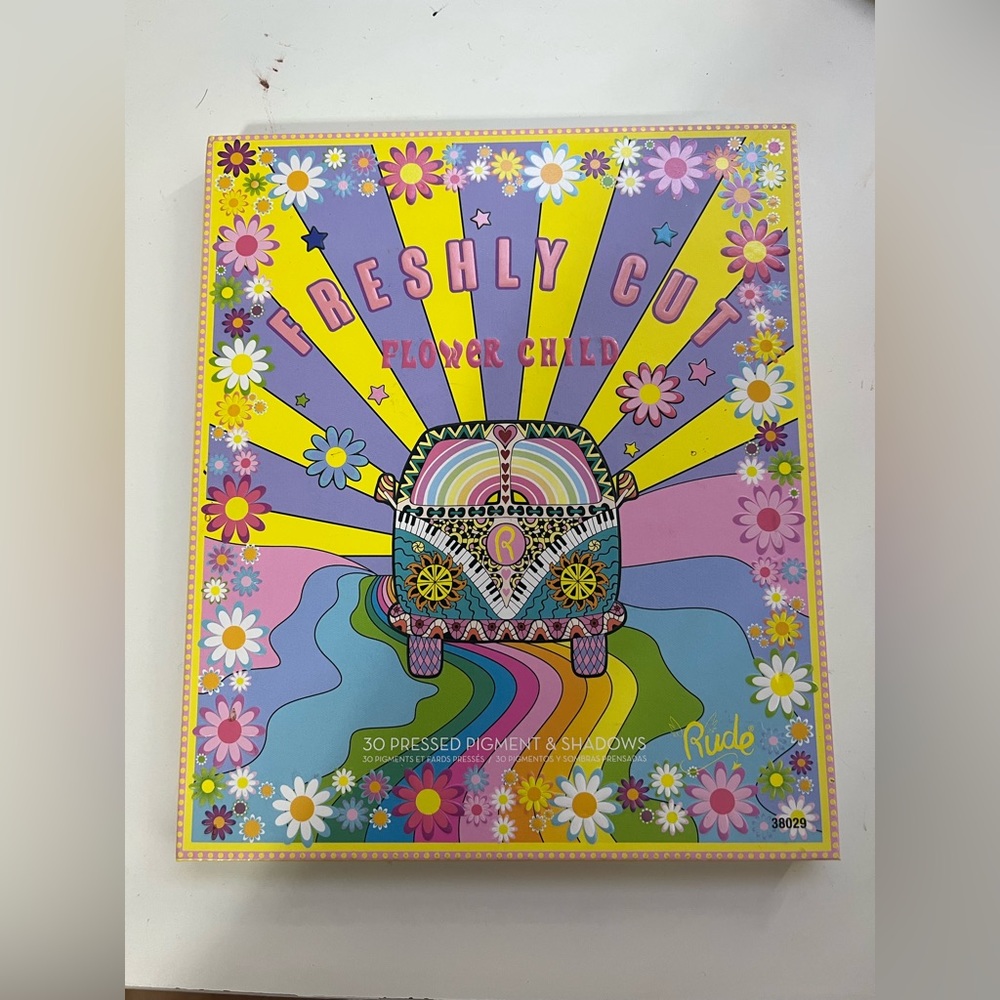 Rude cosmetics freshly cut flower child palette